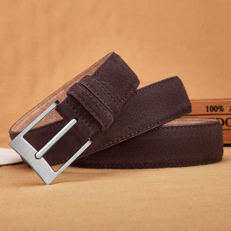 Virelli luxury soft suede belt