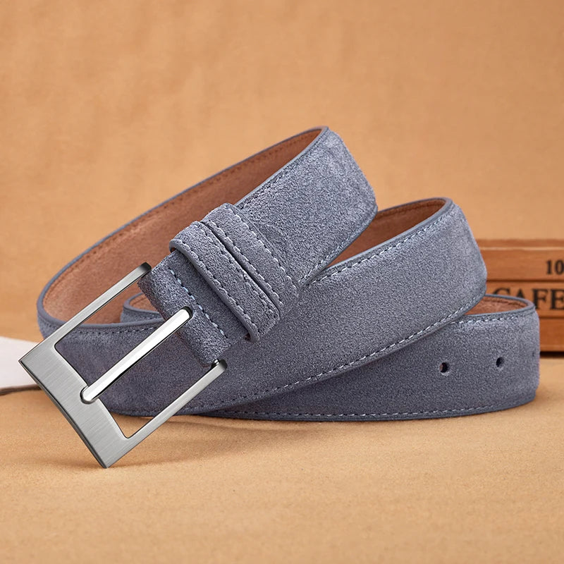 Virelli luxury soft suede belt