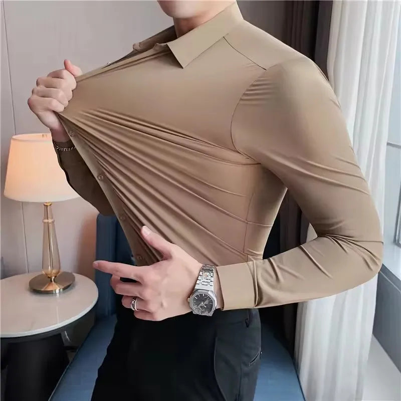 Virelli Stretch Long Sleeve Shirt
