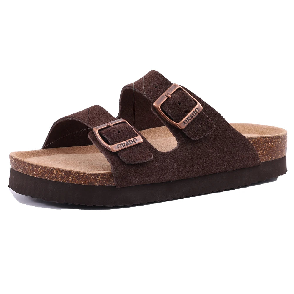 Virelli luxury suede sandals