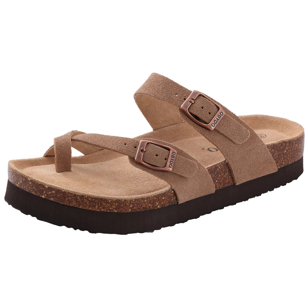 Virelli luxury suede sandals