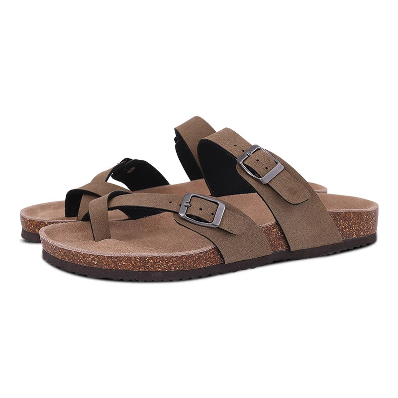 Virelli luxury suede sandals