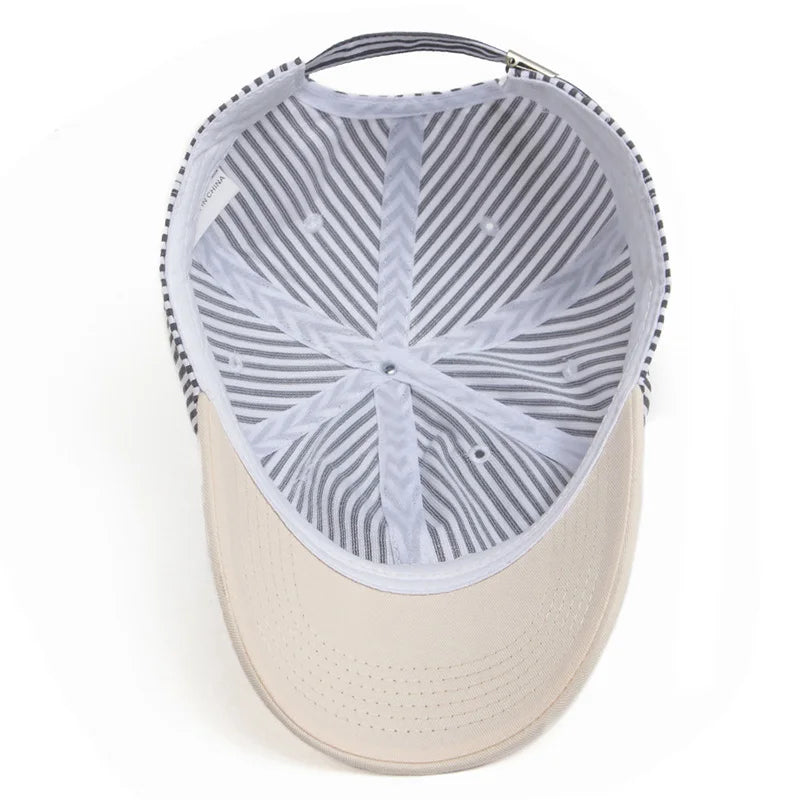 Virelli striped cap