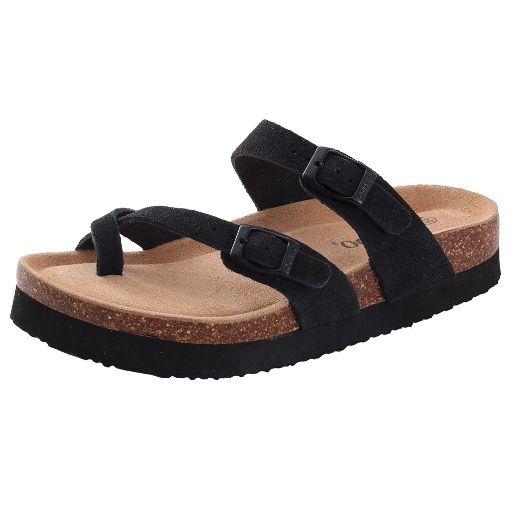Virelli luxury suede sandals
