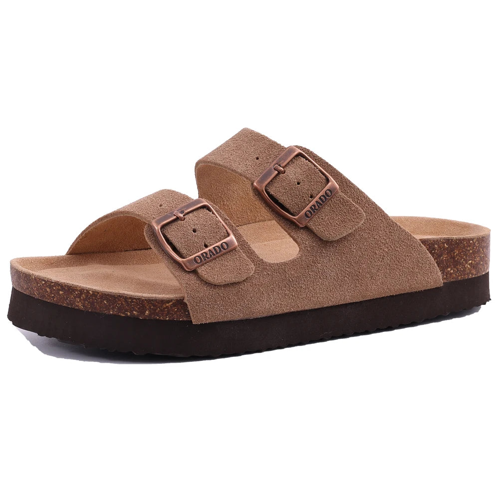 Virelli luxury suede sandals