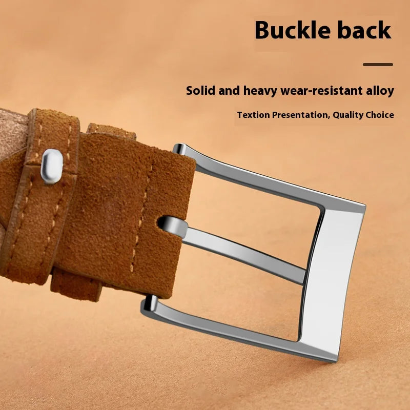 Virelli luxury soft suede belt