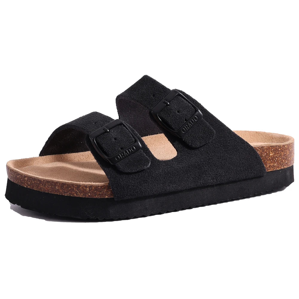 Virelli luxury suede sandals